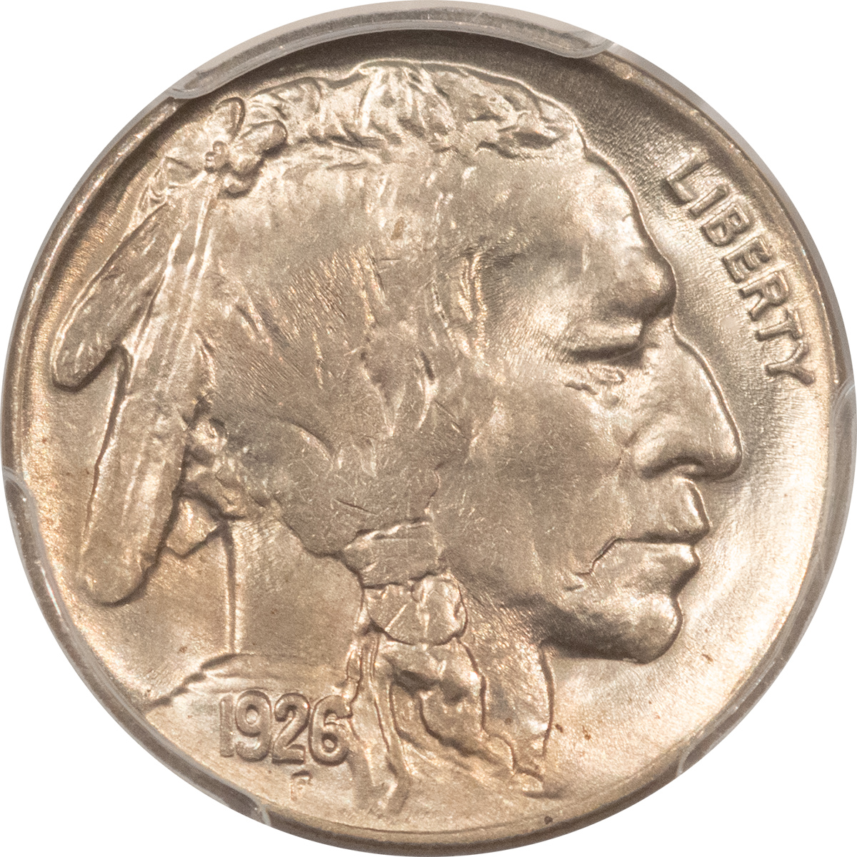 Buffalo Nickels 1926 BUFFALO NICKEL – PCGS MS-65, FLASHY GEM! Buffalo Nickels 1926 BUFFALO NICKEL – PCGS MS-65, FLASHY GEM!