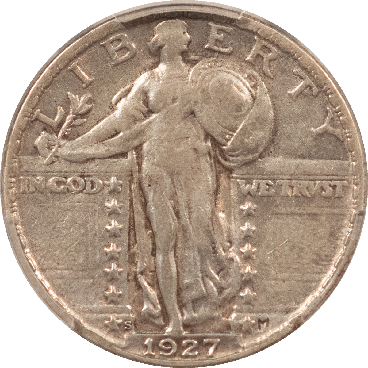 New Certified Coins 1927-S STANDING LIBERTY QUARTER – PCGS VF-35, TOUGH & WHOLESOME! New Certified Coins 1927-S STANDING LIBERTY QUARTER – PCGS VF-35, TOUGH & WHOLESOME!