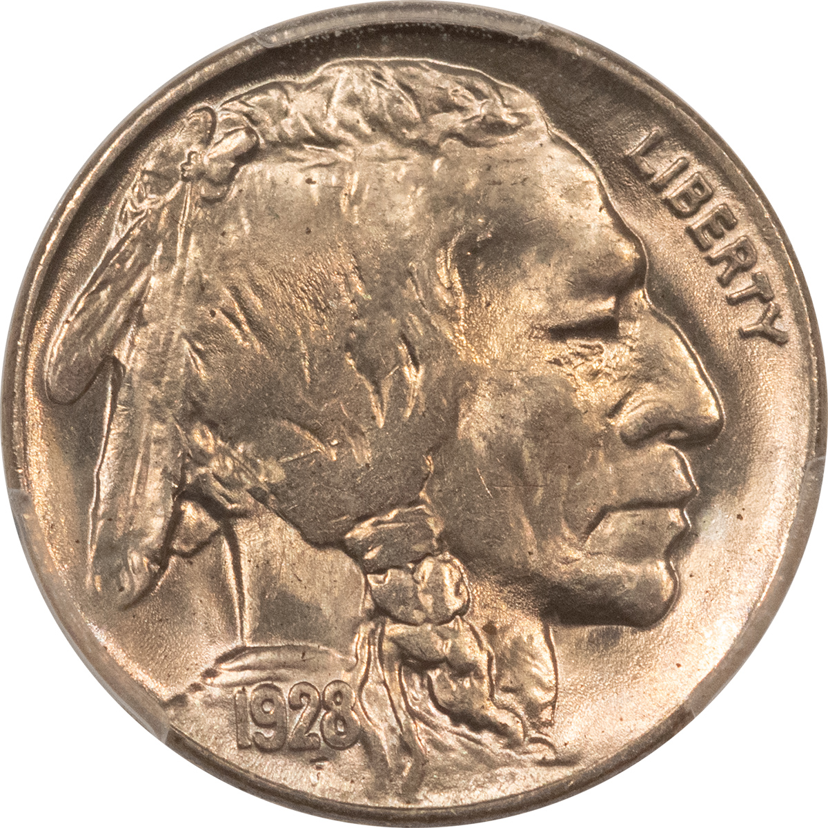 Buffalo Nickels 1928 BUFFALO NICKEL – PCGS MS-64, LUSTROUS! Buffalo Nickels 1928 BUFFALO NICKEL – PCGS MS-64, LUSTROUS!