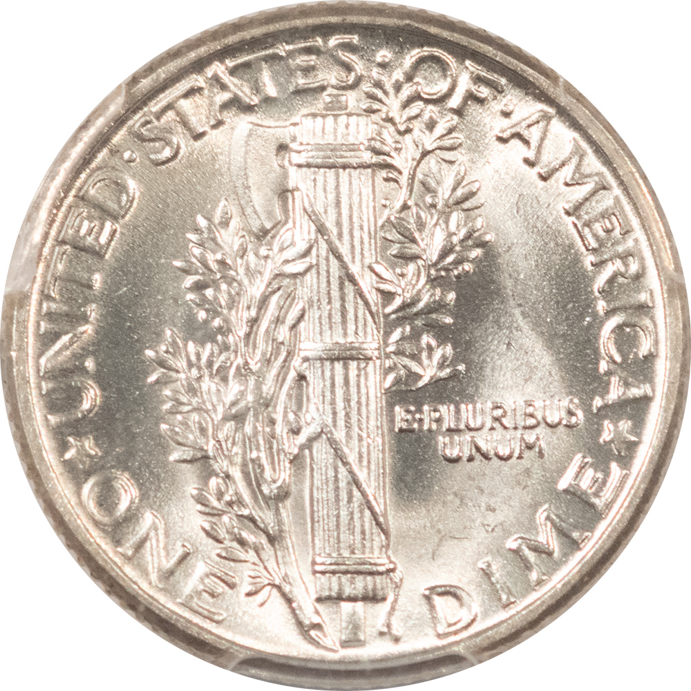 Dimes 1929 MERCURY DIME – PCGS MS-63 FB, BLAST WHITE! Dimes 1929 MERCURY DIME – PCGS MS-63 FB, BLAST WHITE!