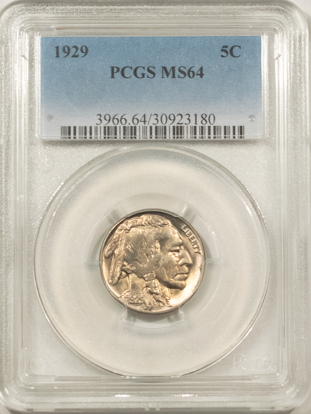 Buffalo Nickels 1929 BUFFALO NICKEL – PCGS MS-64 Buffalo Nickels 1929 BUFFALO NICKEL – PCGS MS-64