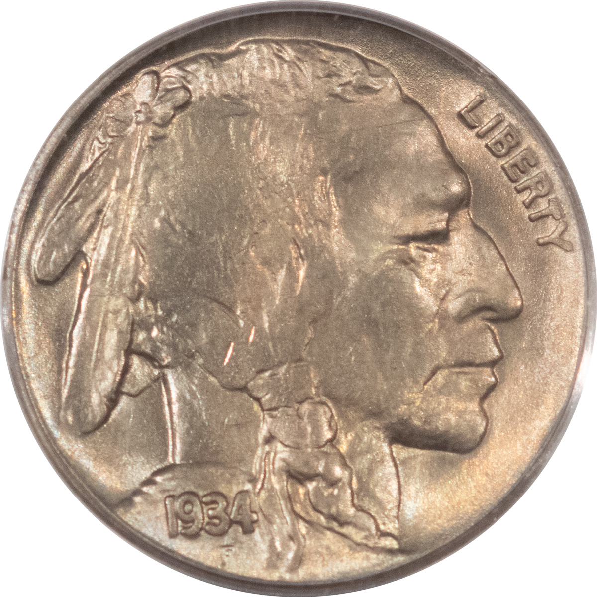 Buffalo Nickels 1934 BUFFALO NICKEL – PCGS MS-65, FRESH LUSTROUS GEM! Buffalo Nickels 1934 BUFFALO NICKEL – PCGS MS-65, FRESH LUSTROUS GEM!