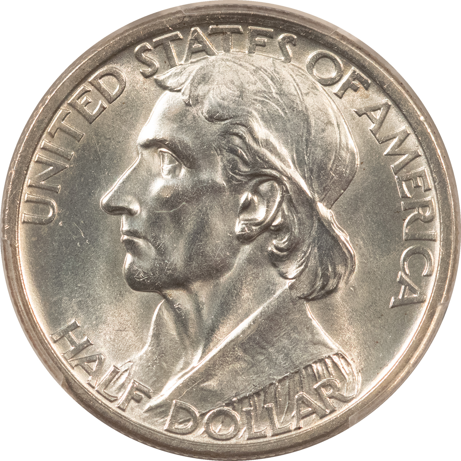 Early Commems 1934 BOONE COMMEMORATIVE HALF DOLLAR – PCGS GENUINE CLEANED UNC DETAIL, WHITE! Early Commems 1934 BOONE COMMEMORATIVE HALF DOLLAR – PCGS GENUINE CLEANED UNC DETAIL, WHITE!