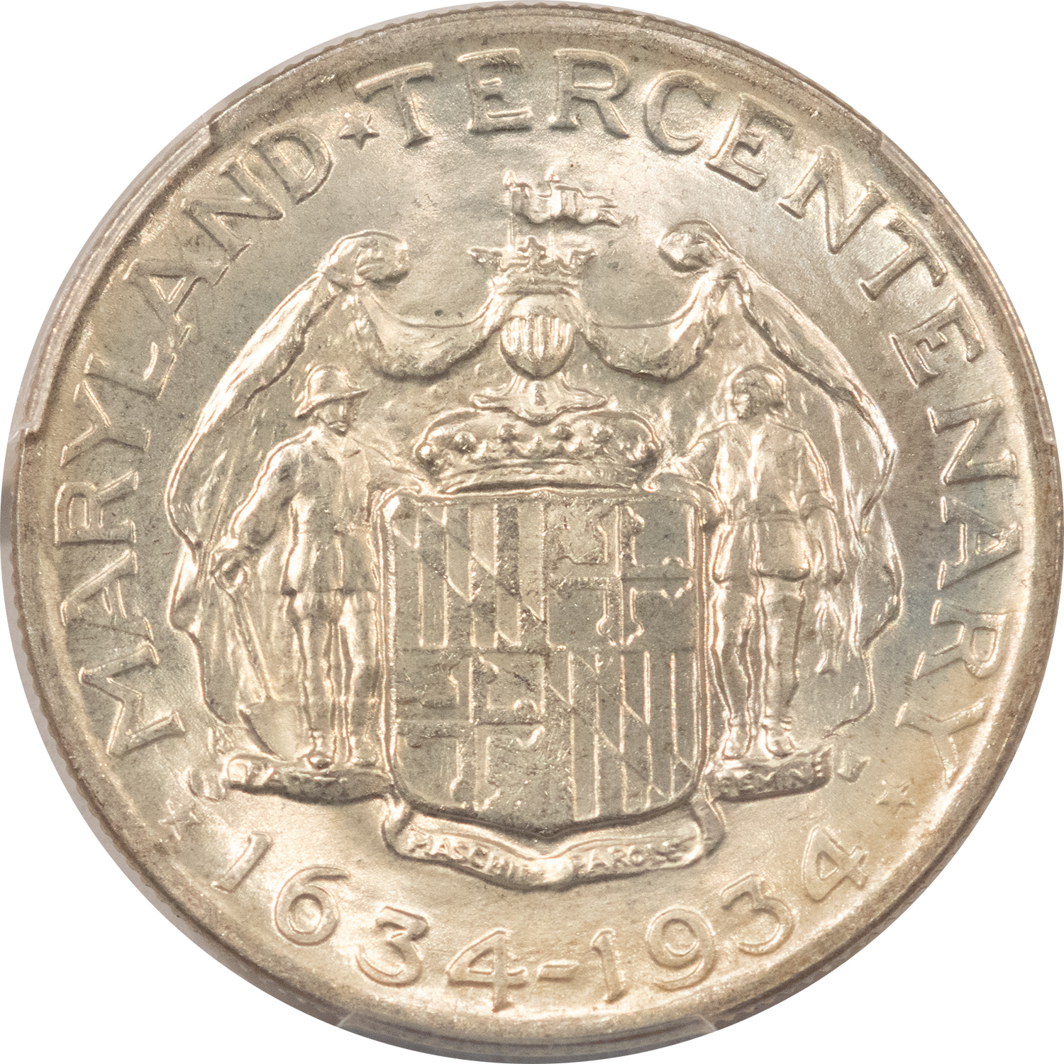 Early Commems 1934 MARYLAND COMMEMORATIVE HALF DOLLAR – PCGS MS-65, PRETTY & PREMIUM QUALITY! Early Commems 1934 MARYLAND COMMEMORATIVE HALF DOLLAR – PCGS MS-65, PRETTY & PREMIUM QUALITY!
