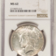 Dollars 1934 $1 PEACE DOLLAR – PCGS MS-63, BLAST WHITE! CHOICE! Dollars 1934 $1 PEACE DOLLAR – PCGS MS-63, BLAST WHITE! CHOICE!