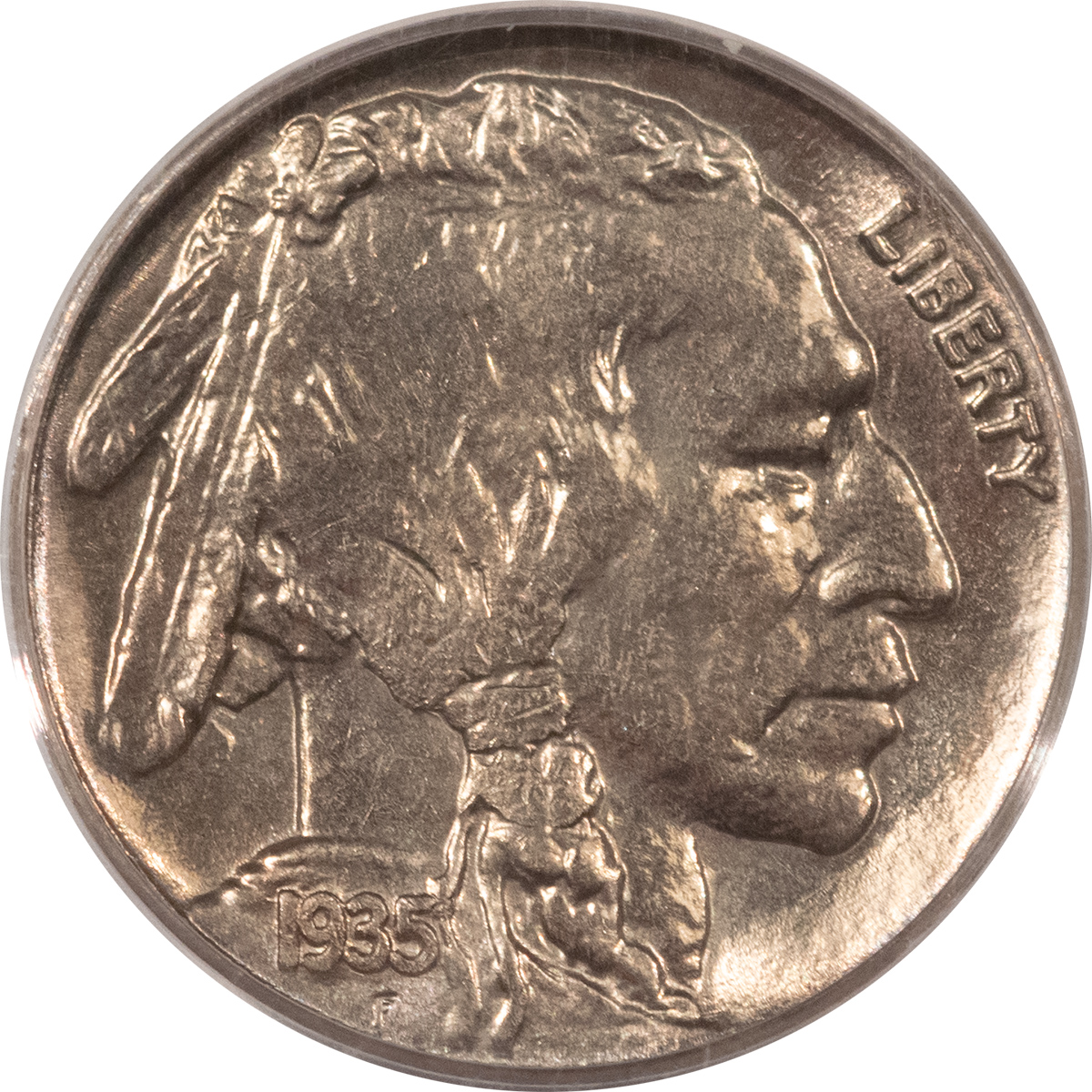 Buffalo Nickels 1935-S BUFFALO NICKEL – PCGS MS-65, LUSTROUS GEM! Buffalo Nickels 1935-S BUFFALO NICKEL – PCGS MS-65, LUSTROUS GEM!