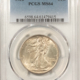 Half Dollars 1934 WALKING LIBERTY HALF DOLLAR – PCGS MS-64, BLAZING WHITE!