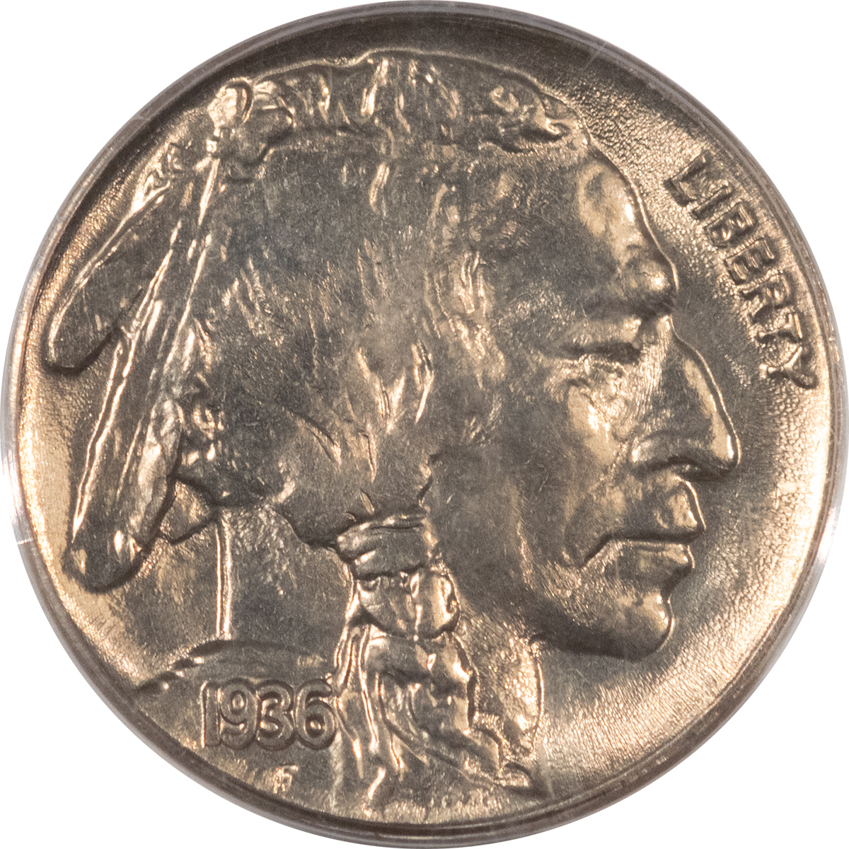 Buffalo Nickels 1936 BUFFALO NICKEL – PCGS MS-64, OLD GREEN HOLDER & PREMIUM QUALITY! Buffalo Nickels 1936 BUFFALO NICKEL – PCGS MS-64, OLD GREEN HOLDER & PREMIUM QUALITY!