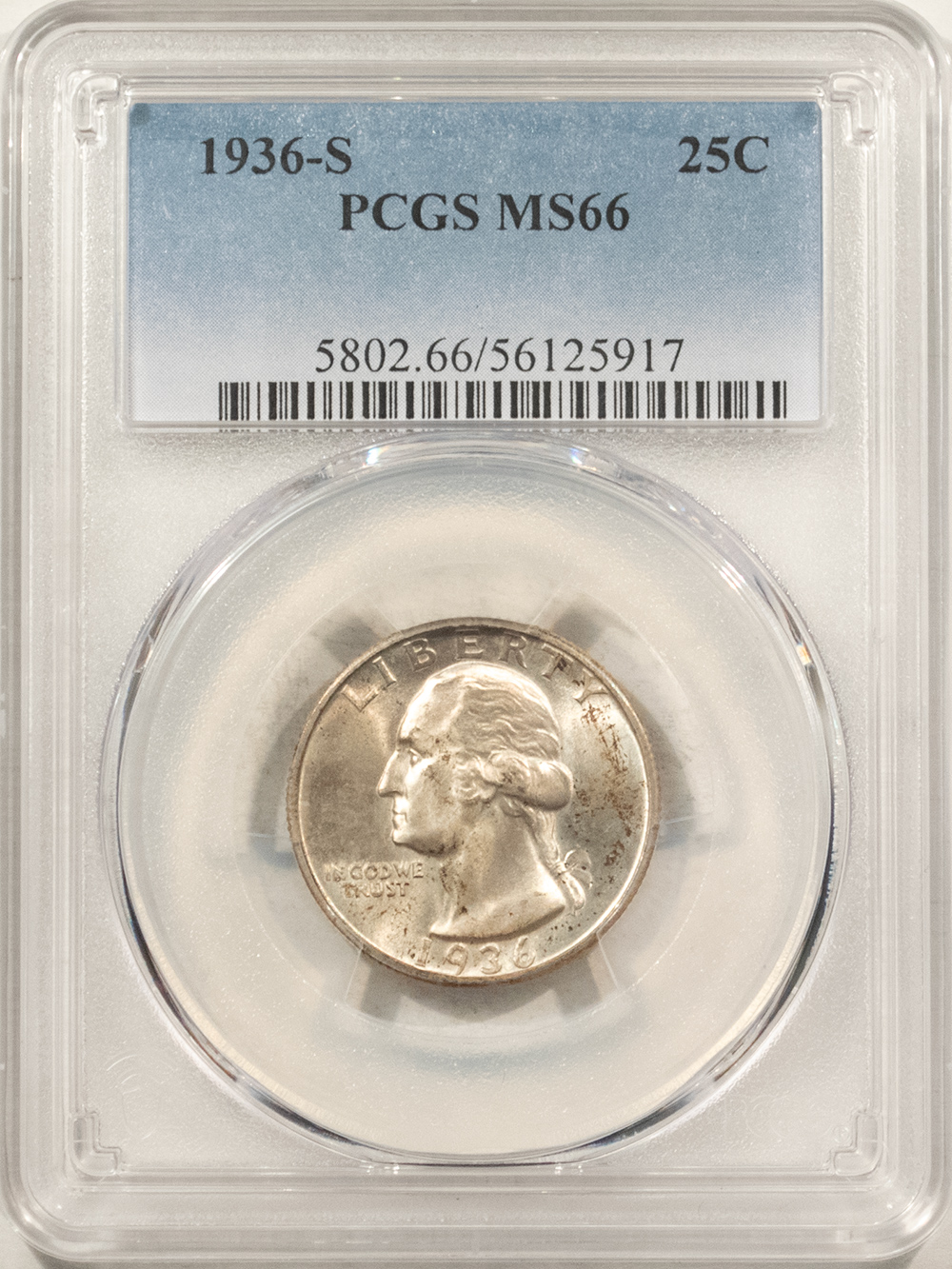 New Certified Coins 1936-S WASHINGTON QUARTER – PCGS MS-66, FRESH & PREMIUM QUALITY! New Certified Coins 1936-S WASHINGTON QUARTER – PCGS MS-66, FRESH & PREMIUM QUALITY!