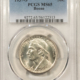 Early Commems 1935/34 BOONE COMMEMORATIVE HALF DOLLAR – PCGS GENUINE UNC DETAIL LOOKS CHOICE+!