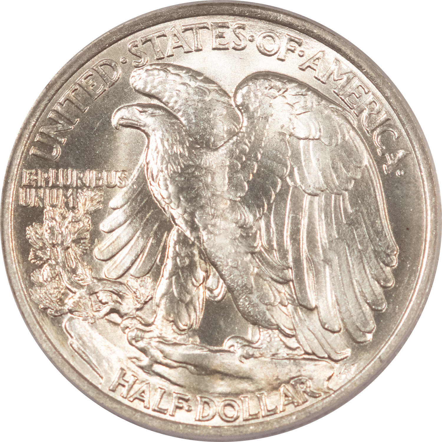 Half Dollars 1938 WALKING LIBERTY HALF DOLLAR – PCGS MS-64, BLAST WHITE! Half Dollars 1938 WALKING LIBERTY HALF DOLLAR – PCGS MS-64, BLAST WHITE!