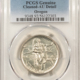 Early Commems 1937-D OREGON COMMEMORATIVE HALF DOLLAR – PCGS GENUINE CLEANED, UNC DETAIL, GEM!