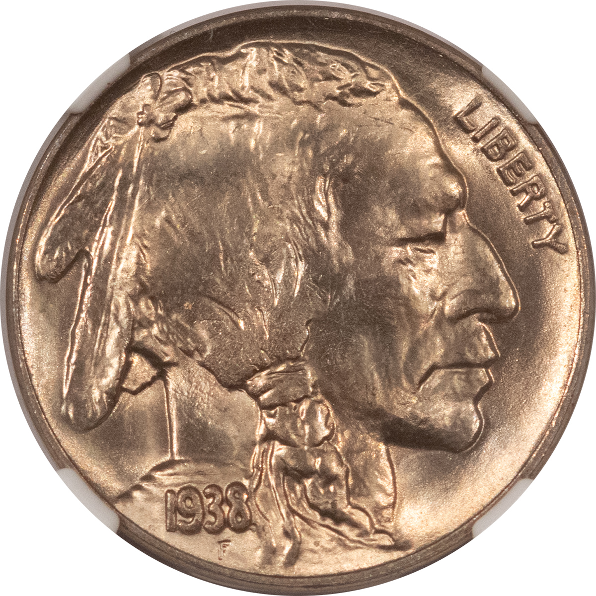 Buffalo Nickels 1938-D/S BUFFALO NICKEL – NGC MS-66 Buffalo Nickels 1938-D/S BUFFALO NICKEL – NGC MS-66