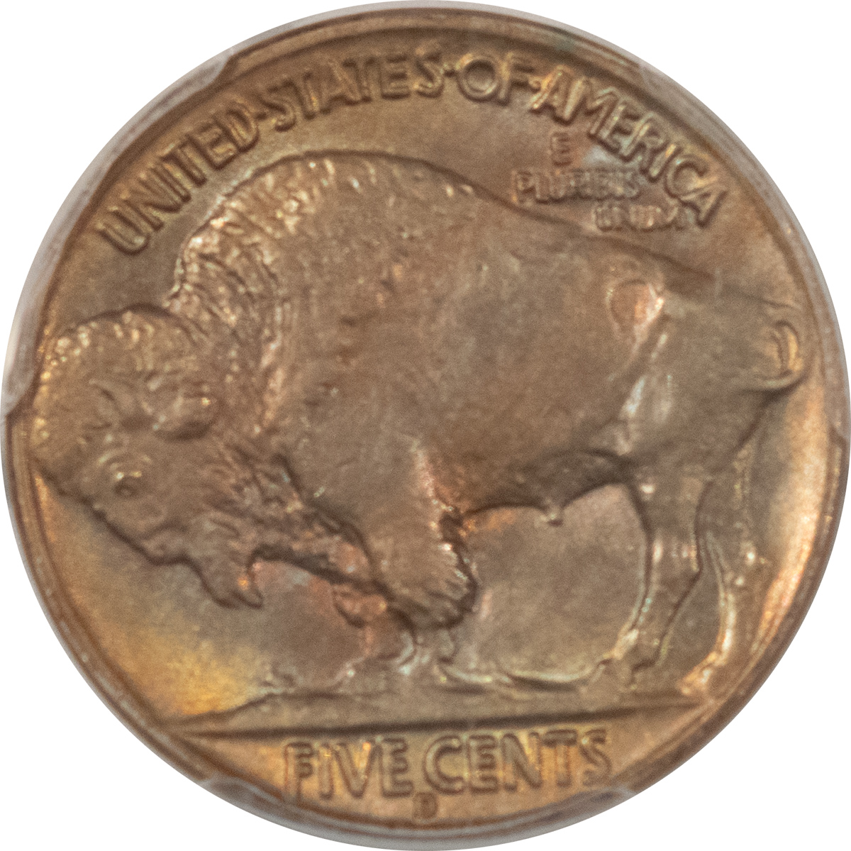 Buffalo Nickels 1938-D/S BUFFALO NICKEL – PCGS MS-64, POPULAR VARIETY, PRETTY! Buffalo Nickels 1938-D/S BUFFALO NICKEL – PCGS MS-64, POPULAR VARIETY, PRETTY!