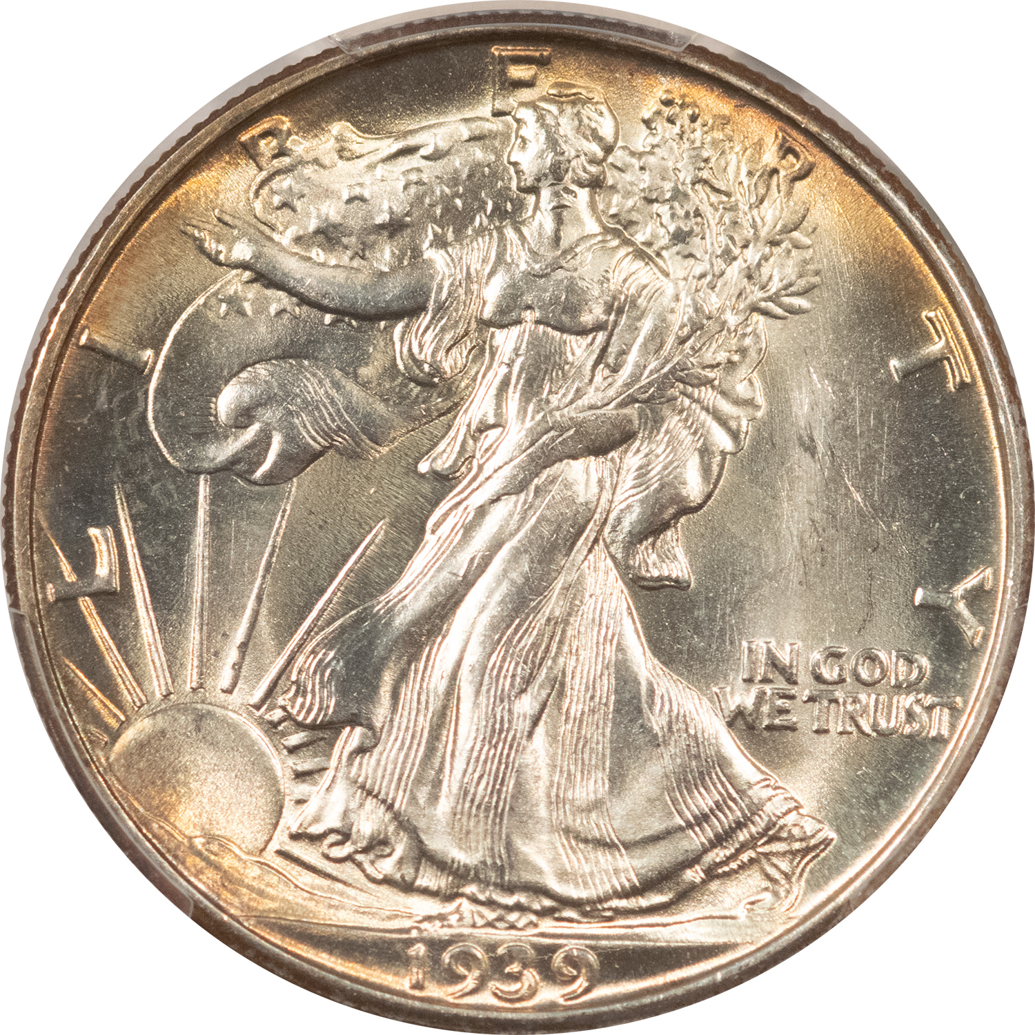 Half Dollars 1939-D WALKING LIBERTY HALF DOLLAR – PCGS MS-65, GORGEOUS GEM! Half Dollars 1939-D WALKING LIBERTY HALF DOLLAR – PCGS MS-65, GORGEOUS GEM!
