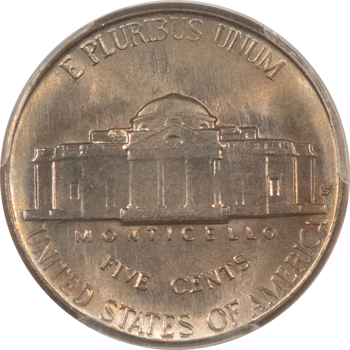 Jefferson Nickels 1939-S JEFFERSON NICKEL, REVERSE OF 1938 – PCGS MS-66 Jefferson Nickels 1939-S JEFFERSON NICKEL, REVERSE OF 1938 – PCGS MS-66