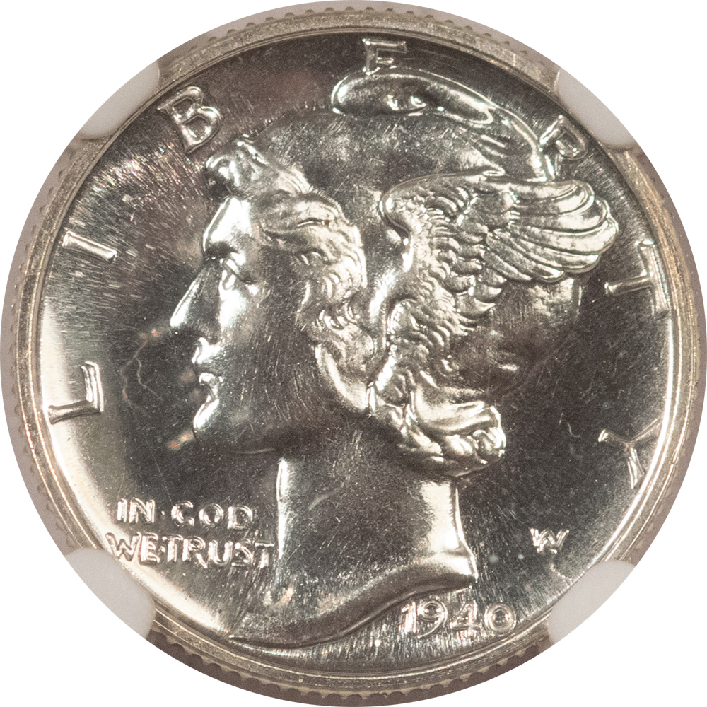 Dimes 1940 PROOF MERCURY DIME – NGC PF-66, FRESH WHITE WITH POP! Dimes 1940 PROOF MERCURY DIME – NGC PF-66, FRESH WHITE WITH POP!