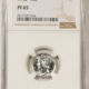 Dimes 1944 MERCURY DIME – PCGS MS-66 FB, PRETTY & PREMIUM QUALITY!
