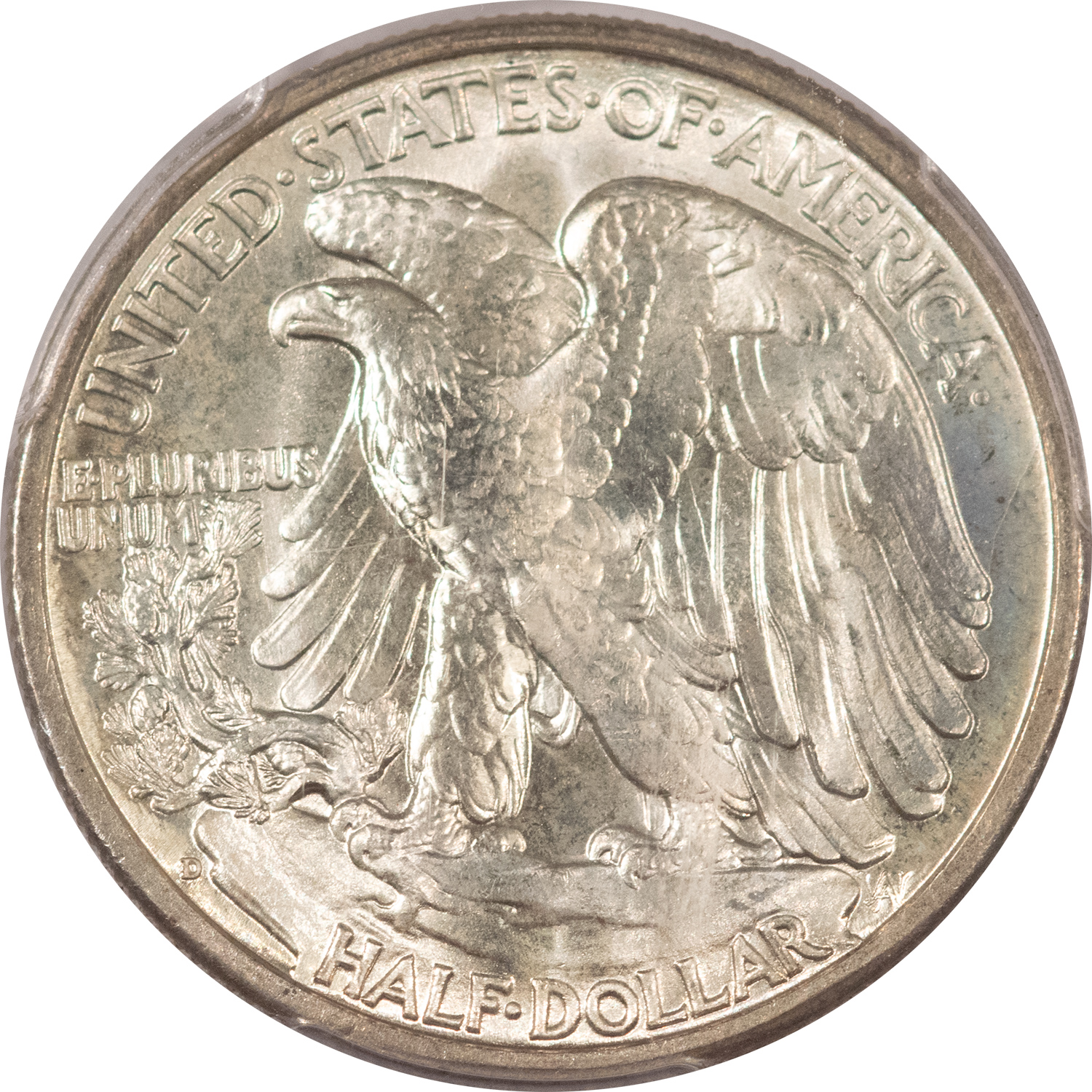 Half Dollars 1942-D WALKING LIBERTY HALF DOLLAR – PCGS MS-66, PRETTY! Half Dollars 1942-D WALKING LIBERTY HALF DOLLAR – PCGS MS-66, PRETTY!