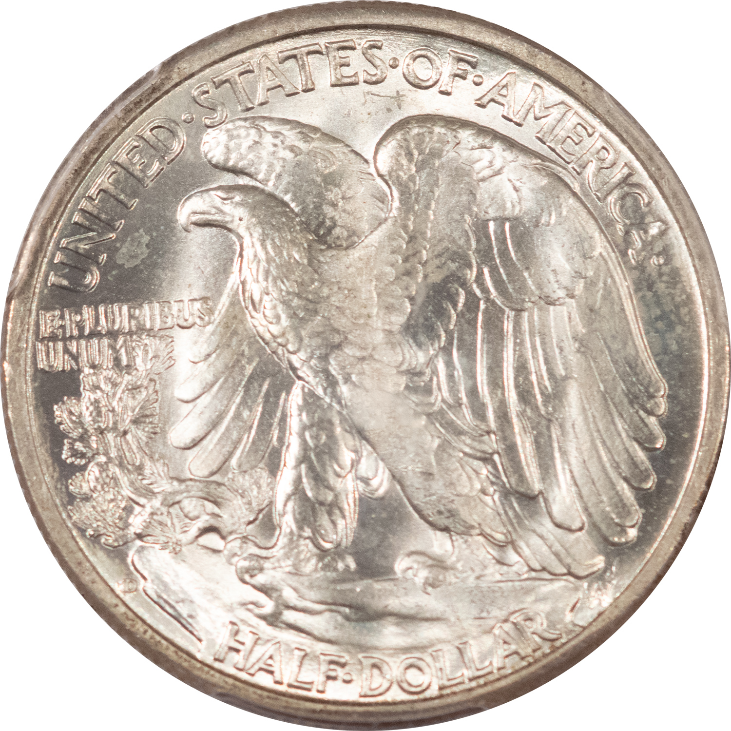 Half Dollars 1942-D WALKING LIBERTY HALF DOLLAR – PCGS MS-66, CREAMY ORIGINAL WHITE! Half Dollars 1942-D WALKING LIBERTY HALF DOLLAR – PCGS MS-66, CREAMY ORIGINAL WHITE!