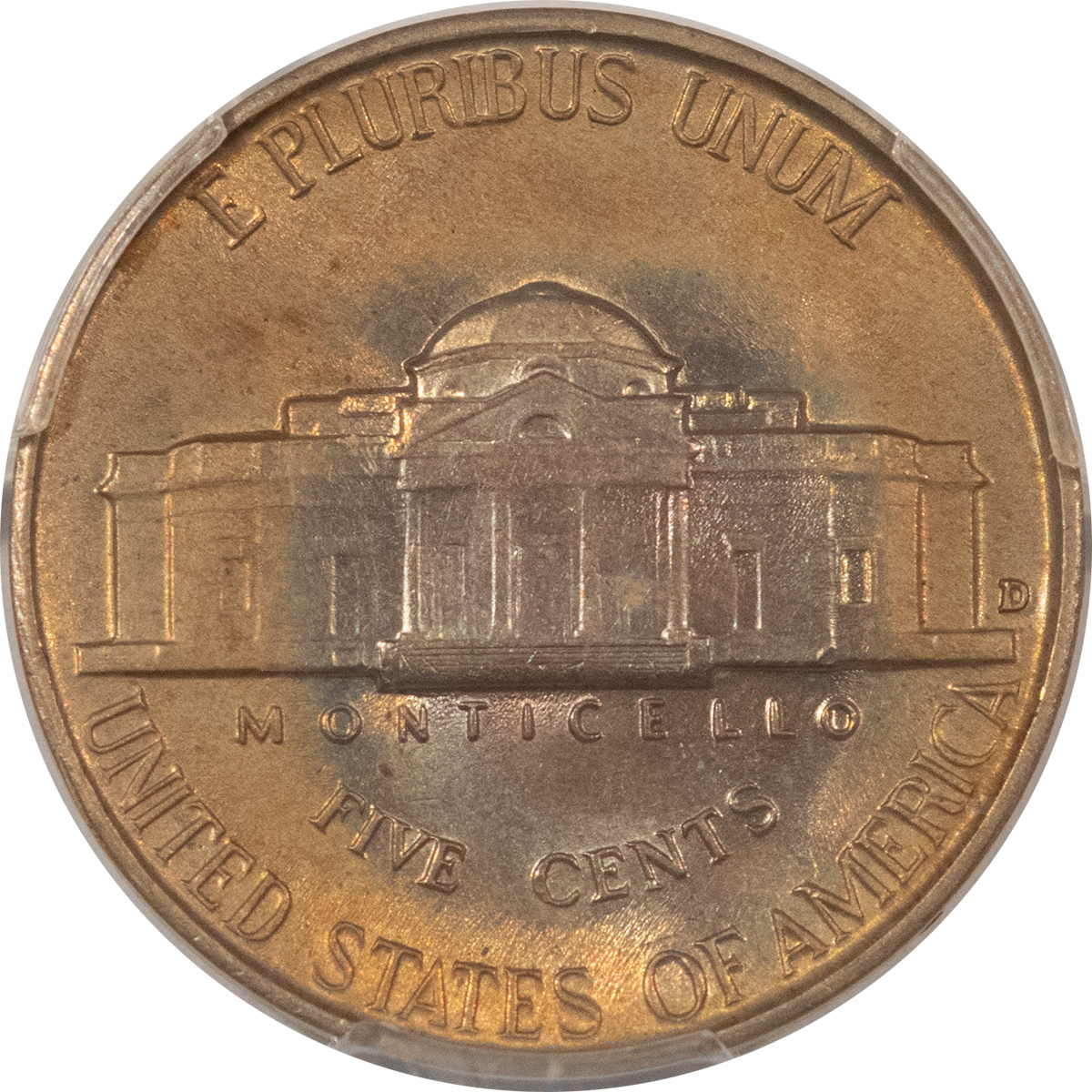 Jefferson Nickels 1942-D JEFFERSON NICKEL – PCGS MS-65, GORGEOUS! Jefferson Nickels 1942-D JEFFERSON NICKEL – PCGS MS-65, GORGEOUS!