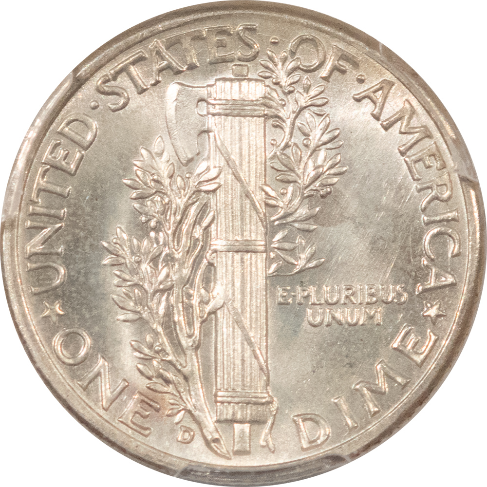 Dimes 1944-D MERCURY DIME – PCGS MS-66 FB, FRESH & PREMIUM QUALITY! Dimes 1944-D MERCURY DIME – PCGS MS-66 FB, FRESH & PREMIUM QUALITY!