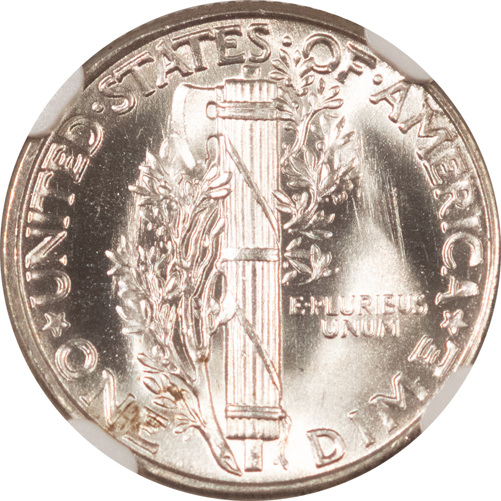 Dimes 1945 MERCURY DIME – NGC MS-66, BLAST WHITE, PARTIAL BAND! Dimes 1945 MERCURY DIME – NGC MS-66, BLAST WHITE, PARTIAL BAND!