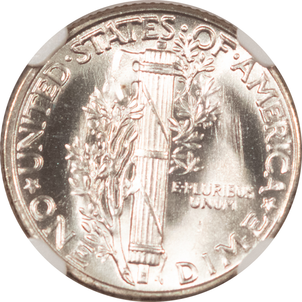 Dimes 1945 MERCURY DIME – NGC MS-66, BLAST WHITE, PARTIAL BAND! Dimes 1945 MERCURY DIME – NGC MS-66, BLAST WHITE, PARTIAL BAND!