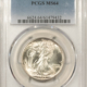 Half Dollars 1945-D WALKING LIBERTY HALF DOLLAR – NGC MS-65, BLAST WHITE!
