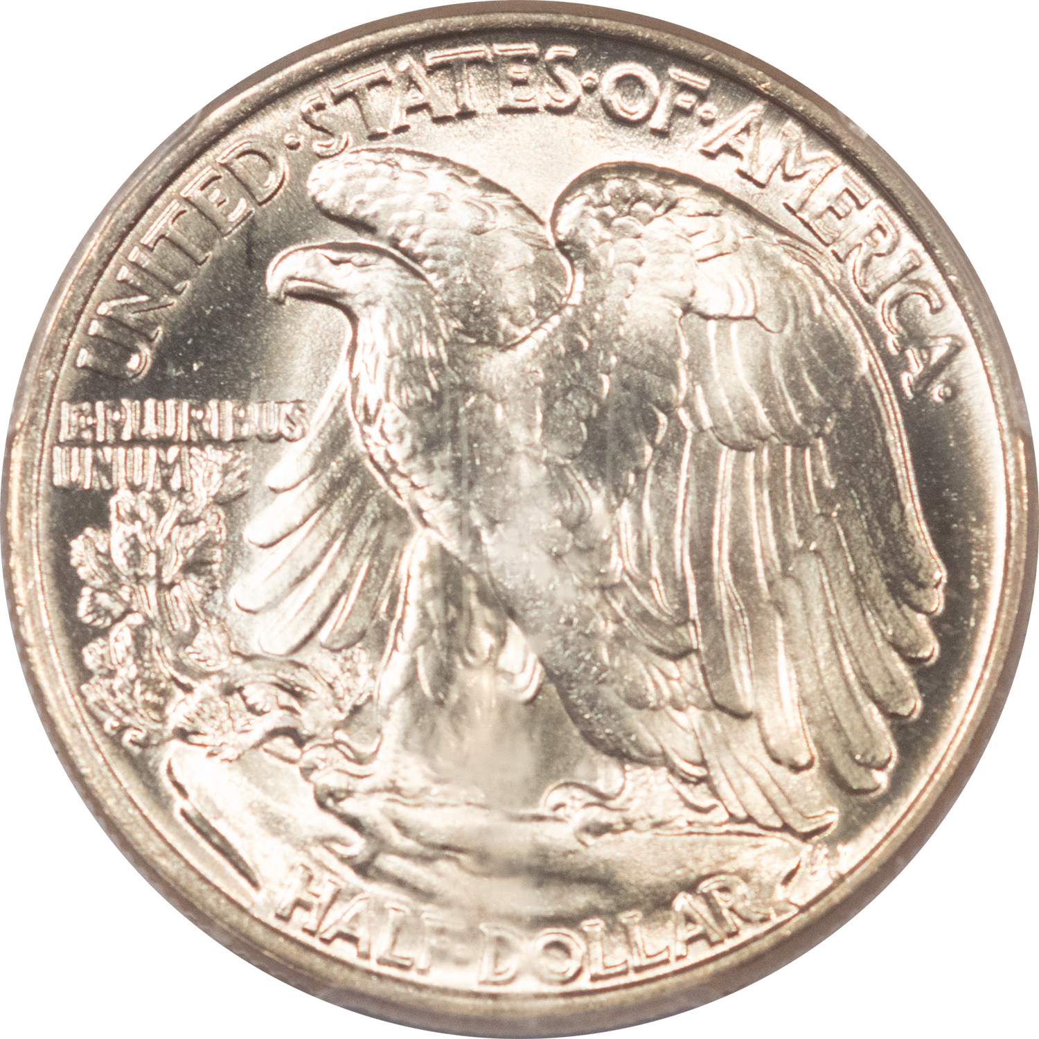 Half Dollars 1945 WALKING LIBERTY HALF DOLLAR – PCGS MS-65+, BLAST WHITE PREMIUM QUALITY! Half Dollars 1945 WALKING LIBERTY HALF DOLLAR – PCGS MS-65+, BLAST WHITE PREMIUM QUALITY!