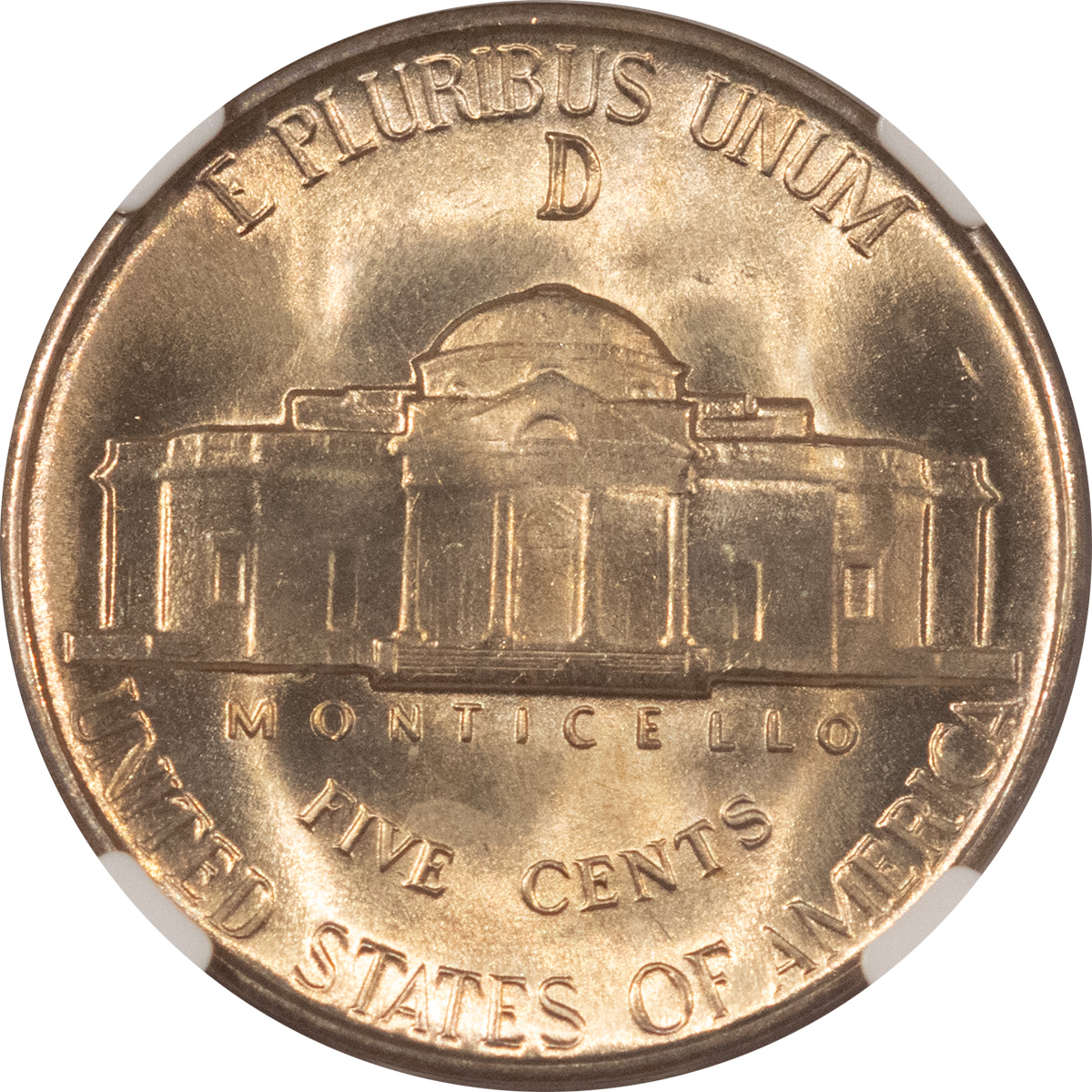 Jefferson Nickels 1945-D JEFFERSON NICKEL – NGC MS-66 Jefferson Nickels 1945-D JEFFERSON NICKEL – NGC MS-66
