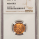 Lincoln Cents (Wheat) 1944 LINCOLN CENT – NGC MS-66 RD, RED!