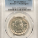 Early Commems 1948 BOOKER T WASHINGTON COMMEMORATIVE HALF DOLLAR – PCGS MS-66, SUPERB!