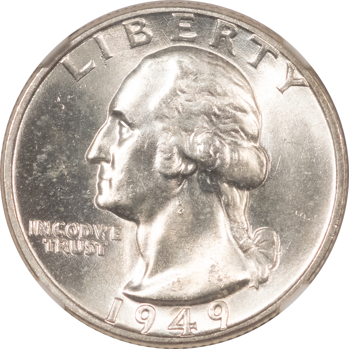 New Certified Coins 1949-D WASHINGTON QUARTER – NGC MS-64, WHITE! New Certified Coins 1949-D WASHINGTON QUARTER – NGC MS-64, WHITE!