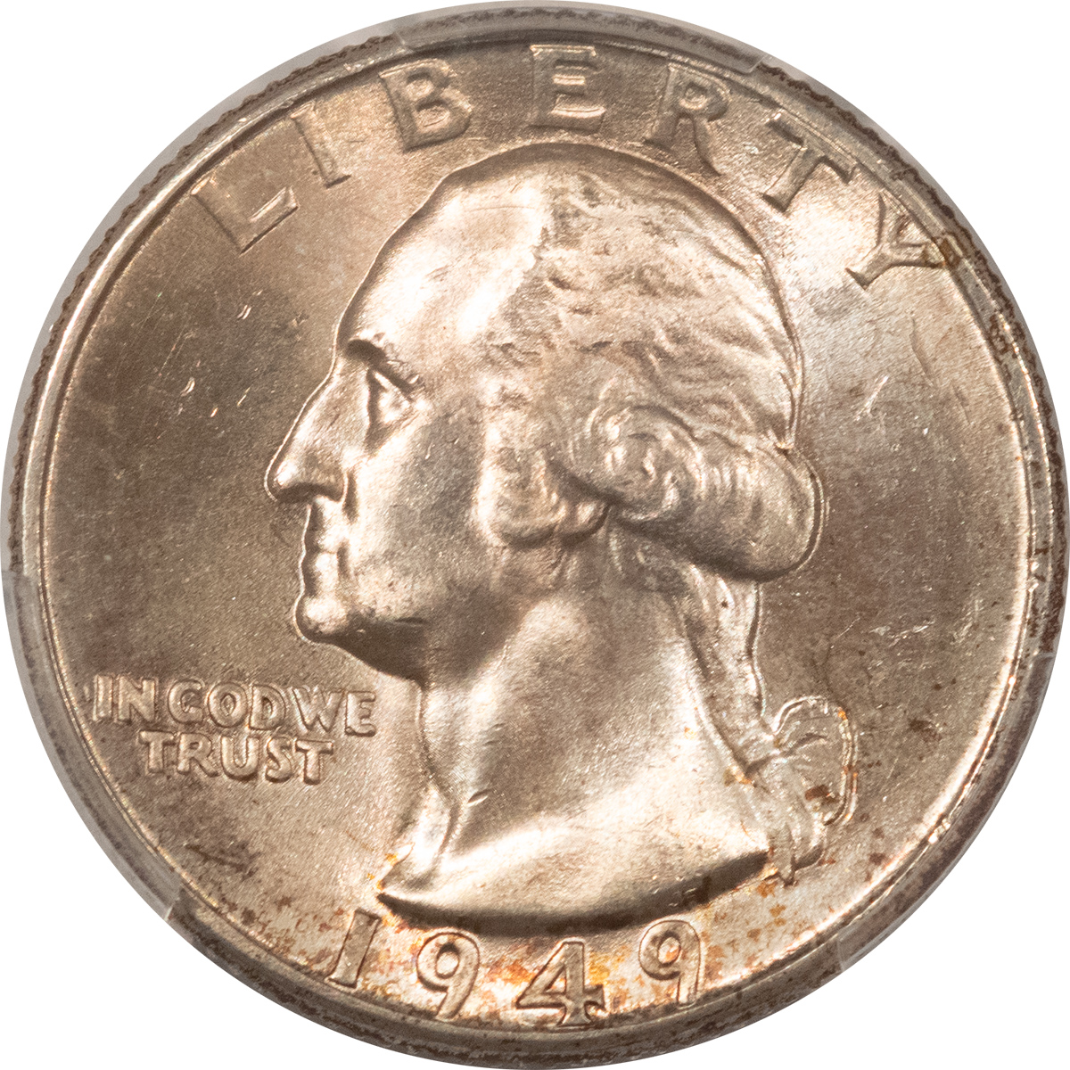 New Certified Coins 1949-D WASHINGTON QUARTER – PCGS MS-65, PRETTY GEM! New Certified Coins 1949-D WASHINGTON QUARTER – PCGS MS-65, PRETTY GEM!