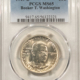 Early Commems 1949-S BOOKER T WASHINGTON COMMEMORATIVE HALF DOLLAR – PCGS MS-66, SUPERB!