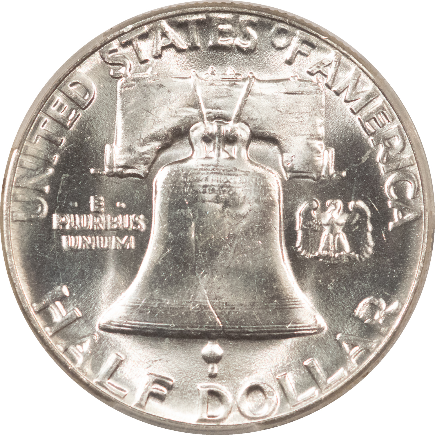 Franklin Halves 1954 FRANKLIN HALF DOLLAR – PCGS MS-64 FBL, BLAST WHITE! Franklin Halves 1954 FRANKLIN HALF DOLLAR – PCGS MS-64 FBL, BLAST WHITE!