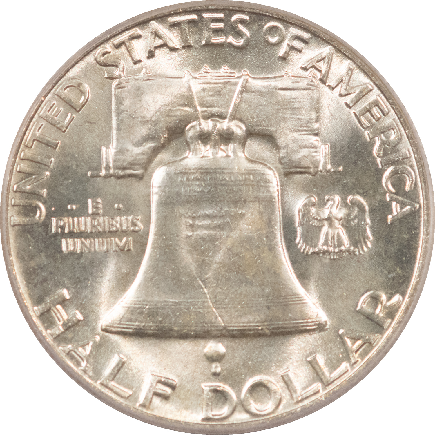Franklin Halves 1954 FRANKLIN HALF DOLLAR – PCGS MS-65, LUSTROUS & PREMIUM QUALITY! Franklin Halves 1954 FRANKLIN HALF DOLLAR – PCGS MS-65, LUSTROUS & PREMIUM QUALITY!