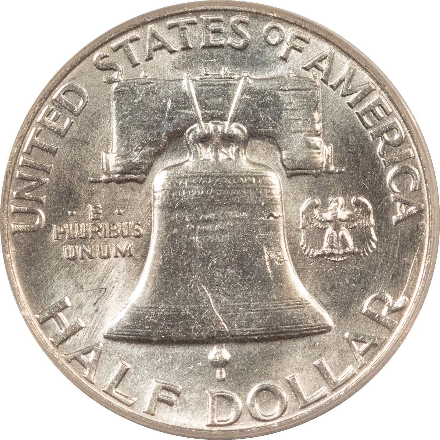 Franklin Halves 1955 FRANKLIN HALF DOLLAR – ANACS MS-62 Franklin Halves 1955 FRANKLIN HALF DOLLAR – ANACS MS-62