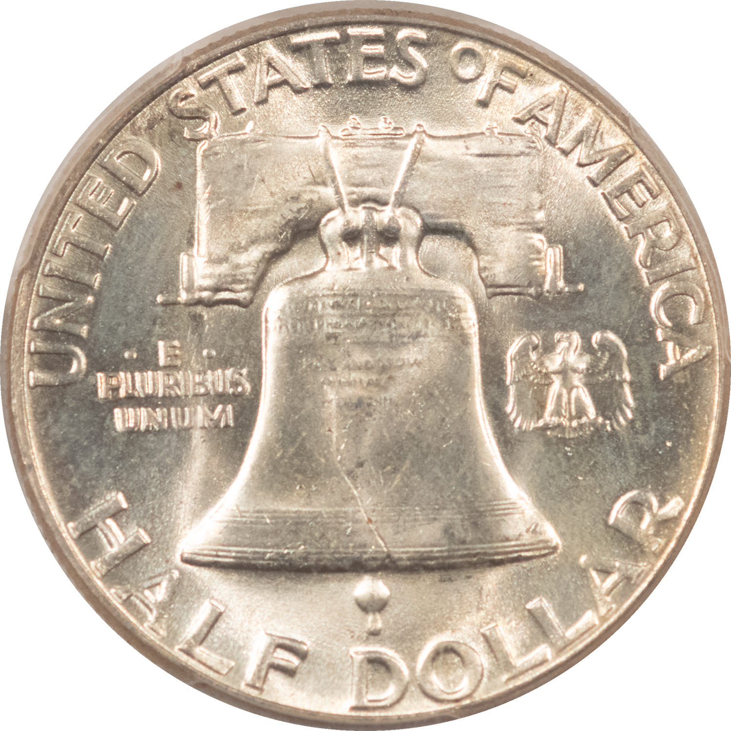 Franklin Halves 1955 FRANKLIN HALF DOLLAR “BUGS BUNNY” FS-401 – PCGS MS-64 FBL, POPULAR! Franklin Halves 1955 FRANKLIN HALF DOLLAR “BUGS BUNNY” FS-401 – PCGS MS-64 FBL, POPULAR!