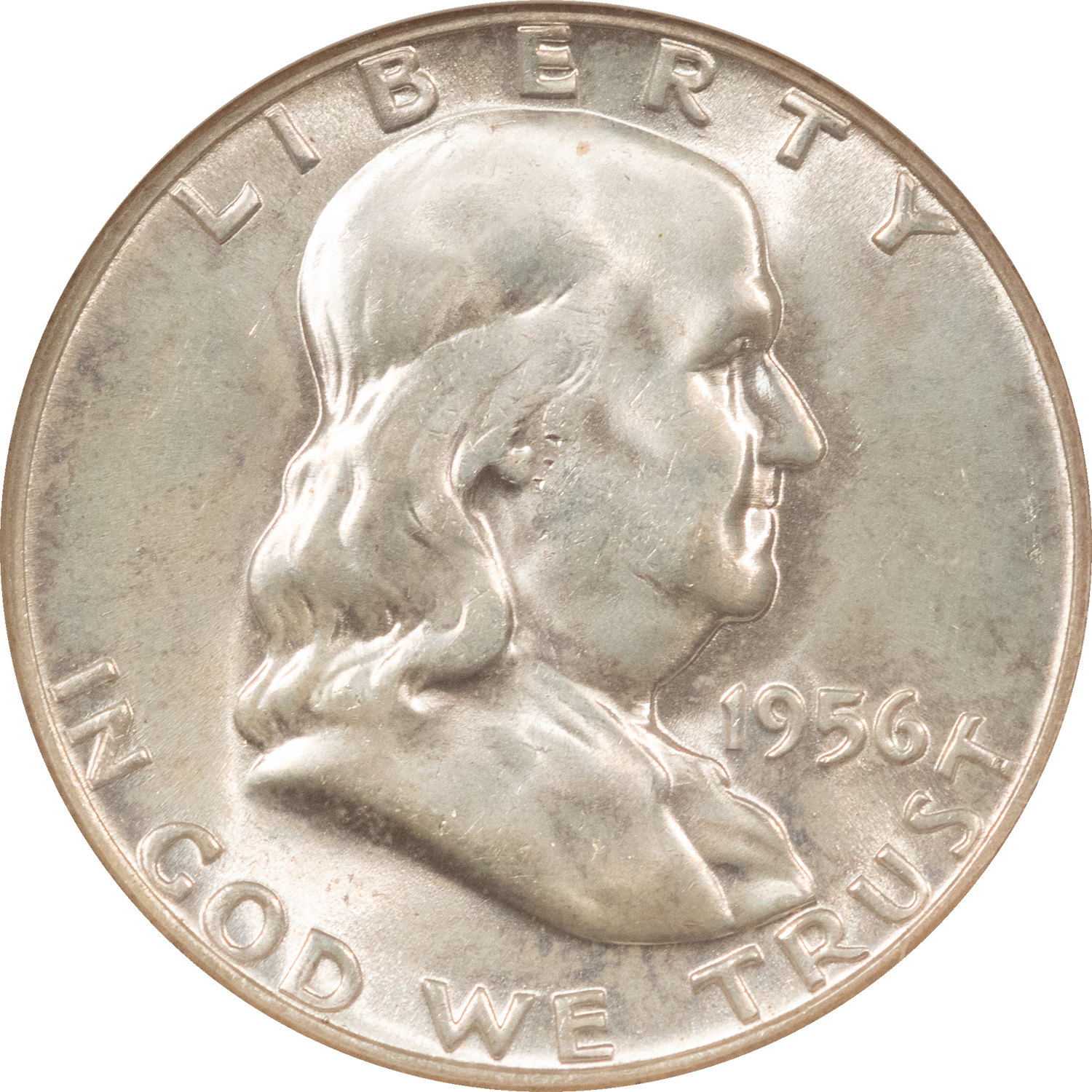 Franklin Halves 1956 FRANKLIN HALF DOLLAR – NGC MS-64 FBL, FRESH! SUPER PREMIUM QUALITY! Franklin Halves 1956 FRANKLIN HALF DOLLAR – NGC MS-64 FBL, FRESH! SUPER PREMIUM QUALITY!