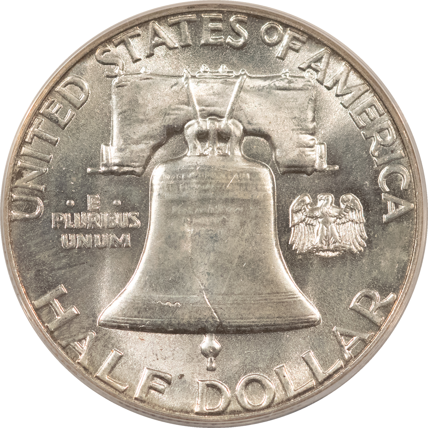 Franklin Halves 1958 FRANKLIN HALF DOLLAR – ANACS MS-63, WHITE! Franklin Halves 1958 FRANKLIN HALF DOLLAR – ANACS MS-63, WHITE!