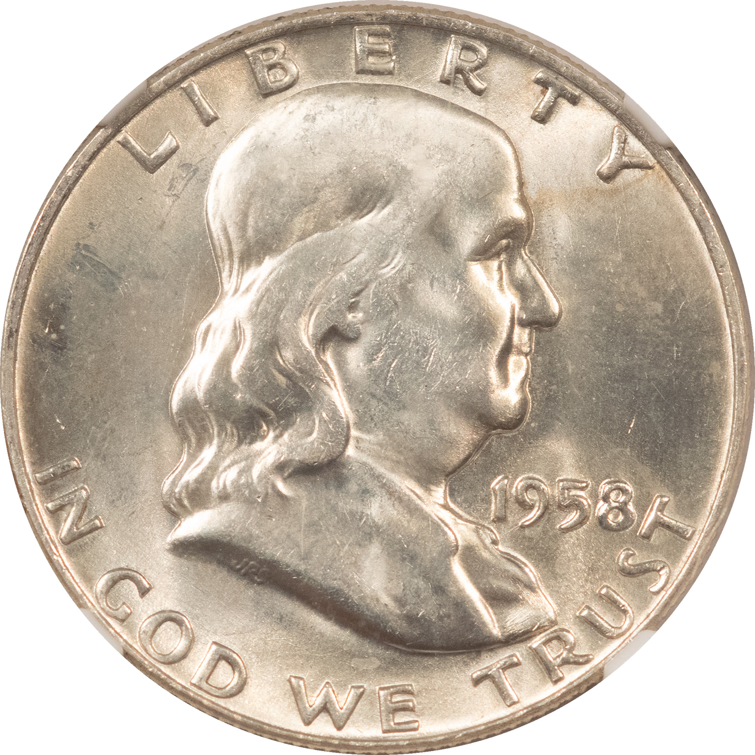 Franklin Halves 1958-D FRANKLIN HALF DOLLAR – NGC MS-64 Franklin Halves 1958-D FRANKLIN HALF DOLLAR – NGC MS-64