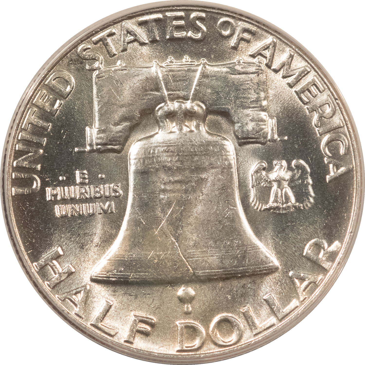 Franklin Halves 1960 FRANKLIN HALF DOLLAR – ANACS MS-62, WHITE! Franklin Halves 1960 FRANKLIN HALF DOLLAR – ANACS MS-62, WHITE!
