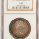 New Certified Coins 1935 CANADA SILVER ONE DOLLAR, GEORGE V, KM#30 – ANACS MS-64, FRESH & FLASHY!