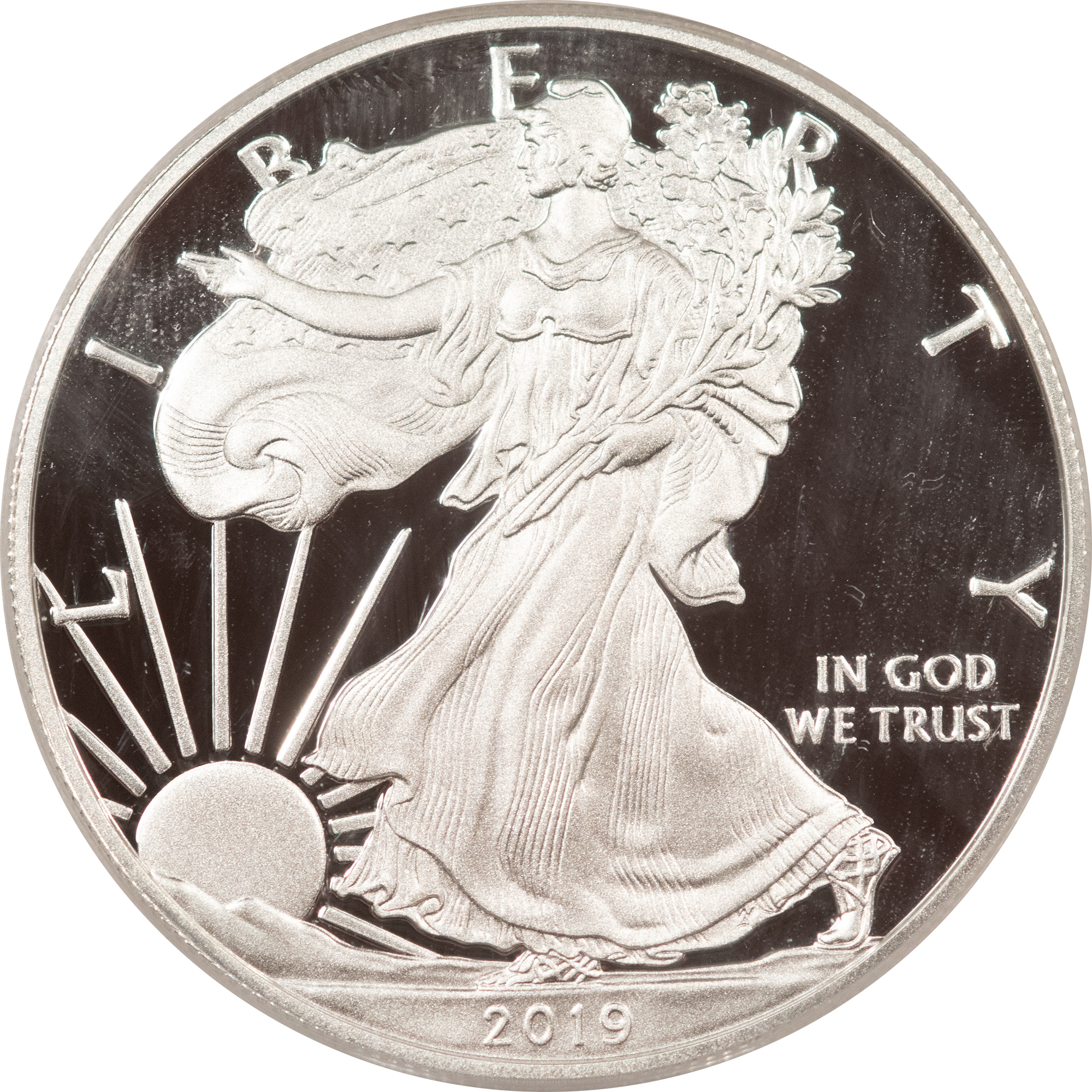 American Silver Eagles 2019-W $1 PROOF AMERICAN SILVER EAGLE, 1OZ .999 – PCGS PR-69 DCAM American Silver Eagles 2019-W $1 PROOF AMERICAN SILVER EAGLE, 1OZ .999 – PCGS PR-69 DCAM