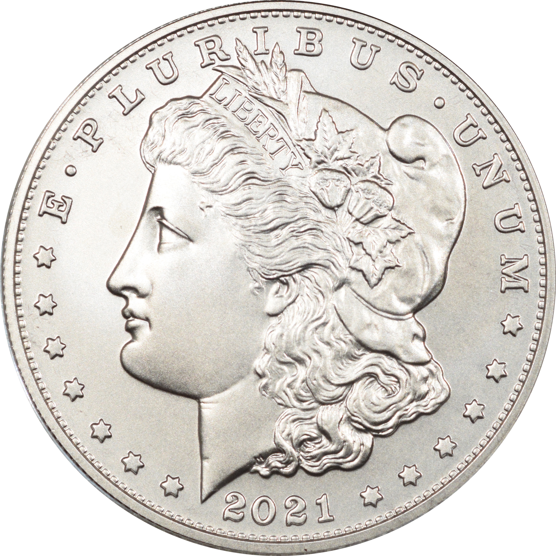 Dollars 2021-S PRIVY $1 MORGAN DOLLAR SILVER COMMEMORATIVE – GEM UNCIRCULATED, MINT PKG Dollars 2021-S PRIVY $1 MORGAN DOLLAR SILVER COMMEMORATIVE – GEM UNCIRCULATED, MINT PKG