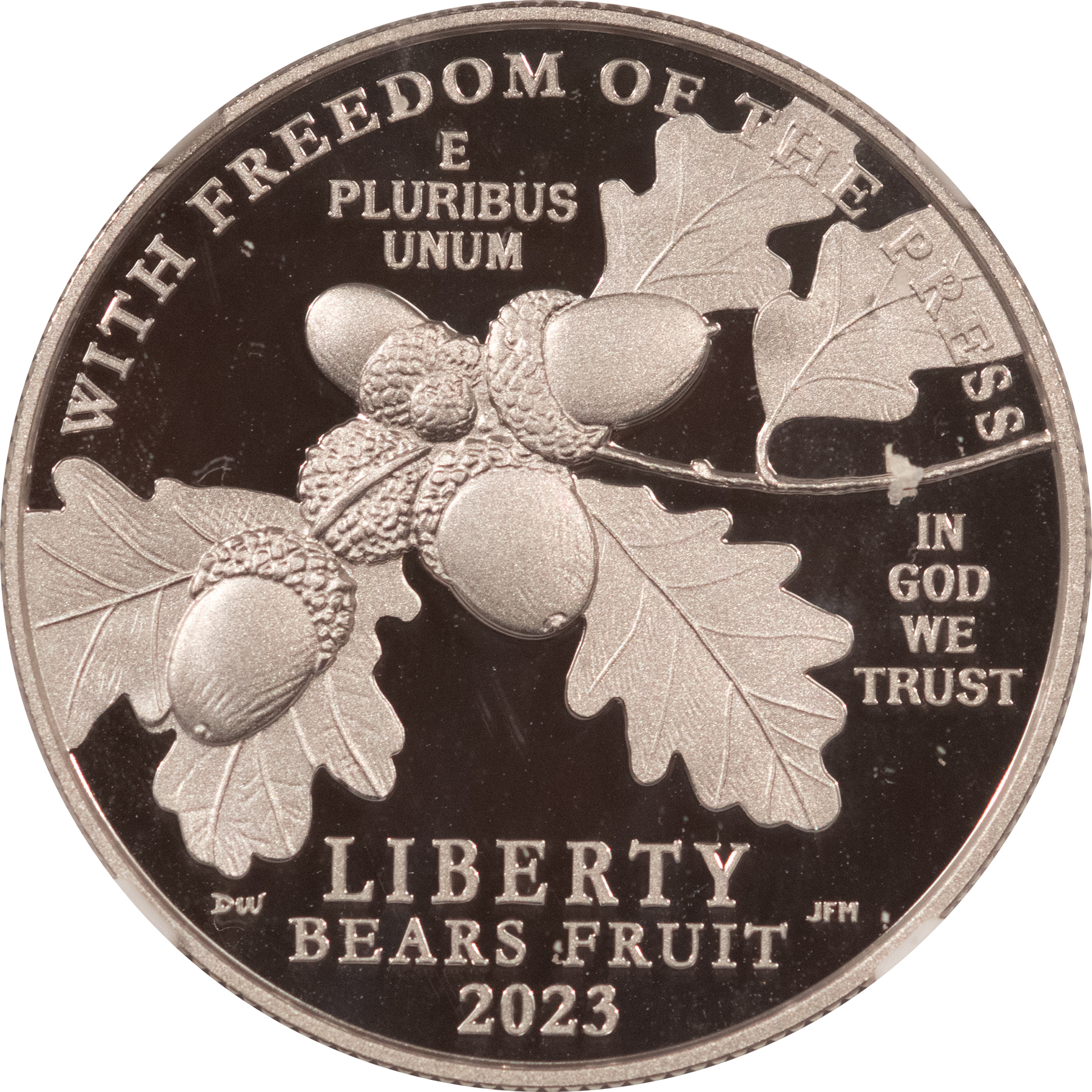 American Platinum Eagles 2023-W PROOF $100 PLATINUM EAGLE FREEDOM OF PRESS 1 OZ .9995 NGC PF70 UCAM + OGP American Platinum Eagles 2023-W PROOF $100 PLATINUM EAGLE FREEDOM OF PRESS 1 OZ .9995 NGC PF70 UCAM + OGP