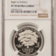Bullion APMEX 10 TROY OZ .999 FINE SILVER BAR, POURED LOAF STYLE, 10 OUNCES