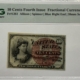 Fractional Currency 10c 5TH ISS FRACTIONAL CURRENCY FR#1266 ALLISON/SPINNER/SHORT PMG GEM UNC 65 EPQ